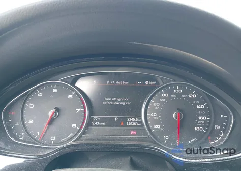 2013 Audi A8 L 3.0T z USA, uszkodzony, nr VIN WAURGAFD5DN029065